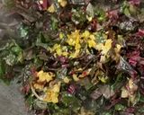 A picture of step 3 of Lal Saag Bhaja.