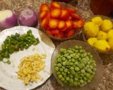 A picture of step 1 of Mix vegetables.