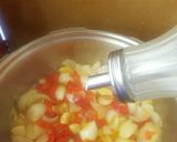 Foto del paso 11 de la receta Albóndigas de pollo en salsa de piquillos con toque agridulce
