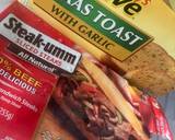 Texas Toast Philly Cheese Steak Sandwich