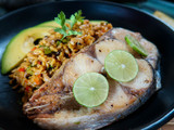 Arroz de frijol cabecita negra