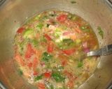 A picture of step 2 of Masala Omlette.