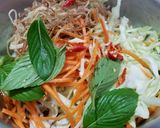 Hình bước làm 2 của món Gỏi bắp cải chay