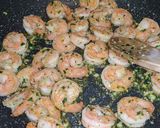 A picture of step 5 of Garlic Butter Prawns.