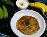 A picture of step 4 of Farali chilla.