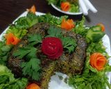 عکس مرحله 1 از دستور کوکو سبزی اردبیلی