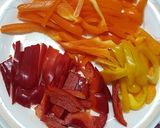 A picture of step 2 of Chicken Fajitas with Yogurt and Cheese.