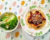 Hình bước làm 6 của món "Nui Ý" phiên bản Made by me cho ngày cạn máu