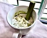 A picture of step 5 of Matcha mug cake! 🍵 🌿🌱.