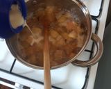 Gyors nyári gyümölcsleves fagyasztott gyümölcsből recept fázis 2 fotója