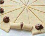 Foto del paso 3 de la receta: Mini Croissant relleno de Nutella 