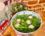 Hình bước làm 1 của món Canh Tần Ô Cá Thác Lác