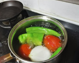 Foto del paso 2 de la receta: Ejotes con tocino y huevo estrellado en salsa 🥓🍳