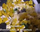 รูปขั้นตอนการทำที่ 6 ของ ผัดฟักทองใส่วุ้นเส้นไก่ (Clean food)