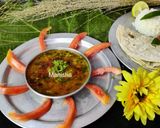 A picture of step 15 of Vidarbha Style Udadache Varan (Urad Aamti).