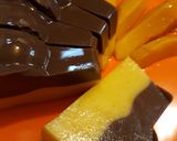 Foto langkah ke 5 dari resep Puding Mangga Coklat.