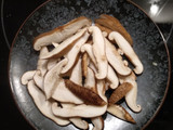 Pack choi con setas Shiitake