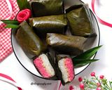 Foto langkah ke 9 dari resep Lemper isi ayam Merah Putih (1249).