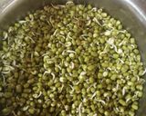 A picture of step 1 of Sprout moong veg.