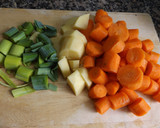 Foto del paso 1 de la receta: Crema de zanahoria a la cúrcuma, fría o caliente