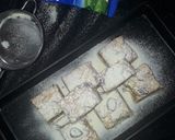 A picture of step 5 of Snowflake nougat.