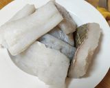 Foto del paso 4 de la receta: Saquitos de bacalao con jamón y salsa de miel y mostaza