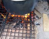 Foto del paso 4 de la receta: Malaya a la pizza con puré