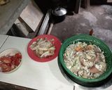 Foto langkah ke 2 dari resep Tumis Ontong Ayam Suwir.