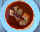 Szegedi halászlé vegyes halból szabadtűzön recept fázis 4 fotója