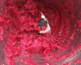 A picture of step 2 of Red Banana Beetroot Smoothie.