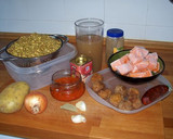 Foto del paso 1 de la receta: Lentejas con albóndigas
