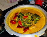 A picture of step 10 of Sambar with winter vegetables(One pot no onion no garlic sambar).