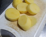 Foto del paso 1 de la receta: Papas fritas a la manteca con champiñones