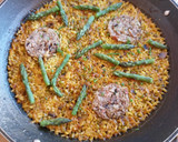 Foto del paso 15 de la receta: Arroz seco de peus de porc y espárragos