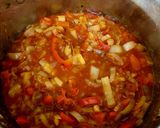 Anya tojásos lecsója recept fázis 3 fotója