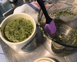 Une image de l'étape 8 de Purée de piments indiens à l'ail fumé, coriandre et citron.
