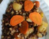 A picture of step 5 of Githeri with Irish potatoes.