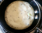 A picture of step 3 of Sooji Bun Dosa (tiffin).