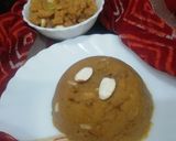 A picture of step 8 of Moong Daal Milkmaid Halwa.