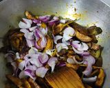 A picture of step 5 of Baingan Masala🍆.