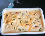 A picture of step 9 of Cashew Nuts Firni Ice-cream.