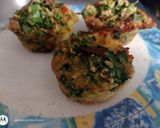 Foto del paso 4 de la receta: Muffins de espinaca sin harina