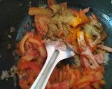 A picture of step 3 of Beans curry.