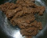 A picture of step 2 of Wheat Flour Jaggery Halwa.