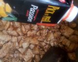 A picture of step 6 of Apple chicken.