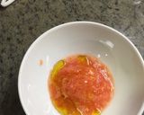 A picture of step 3 of Spanish-Style Tomato Bread.