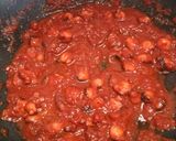 A picture of step 4 of Spaghetti al polpo octopus spaghetti.