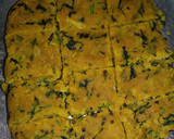 A picture of step 6 of Kothambir wadi.