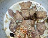 A picture of step 3 of Beef Boti Fry.