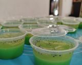 Foto langkah ke 5 dari resep Puding Buah Kaca Melon.